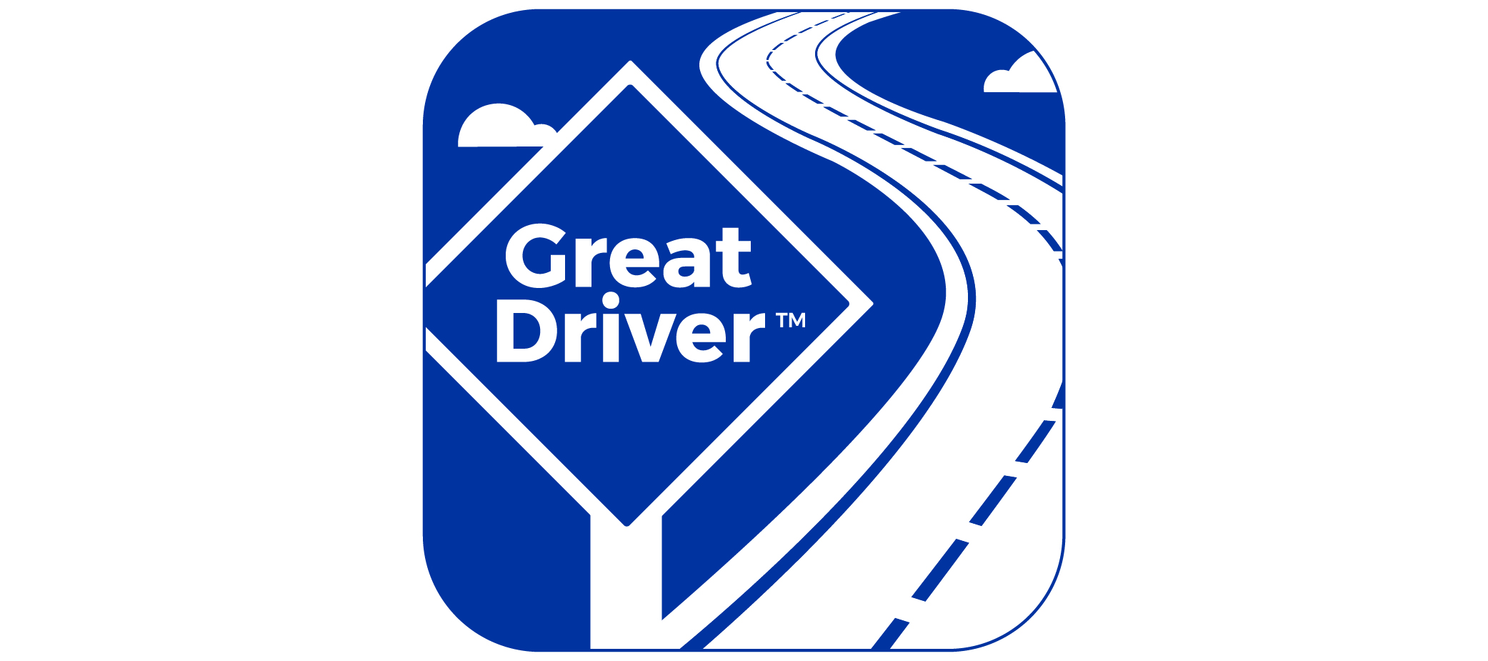 Blue Great Driver App Program Icon