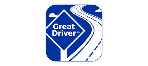 Blue Great Driver App Program Icon