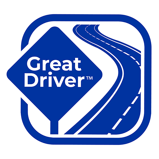 Blue Great Driver App Program Icon