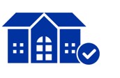 Blue Premier Choice Home Icon