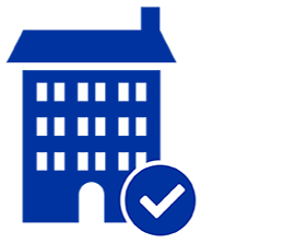 Blue icon of the Premier Choice Condo Coverage package.