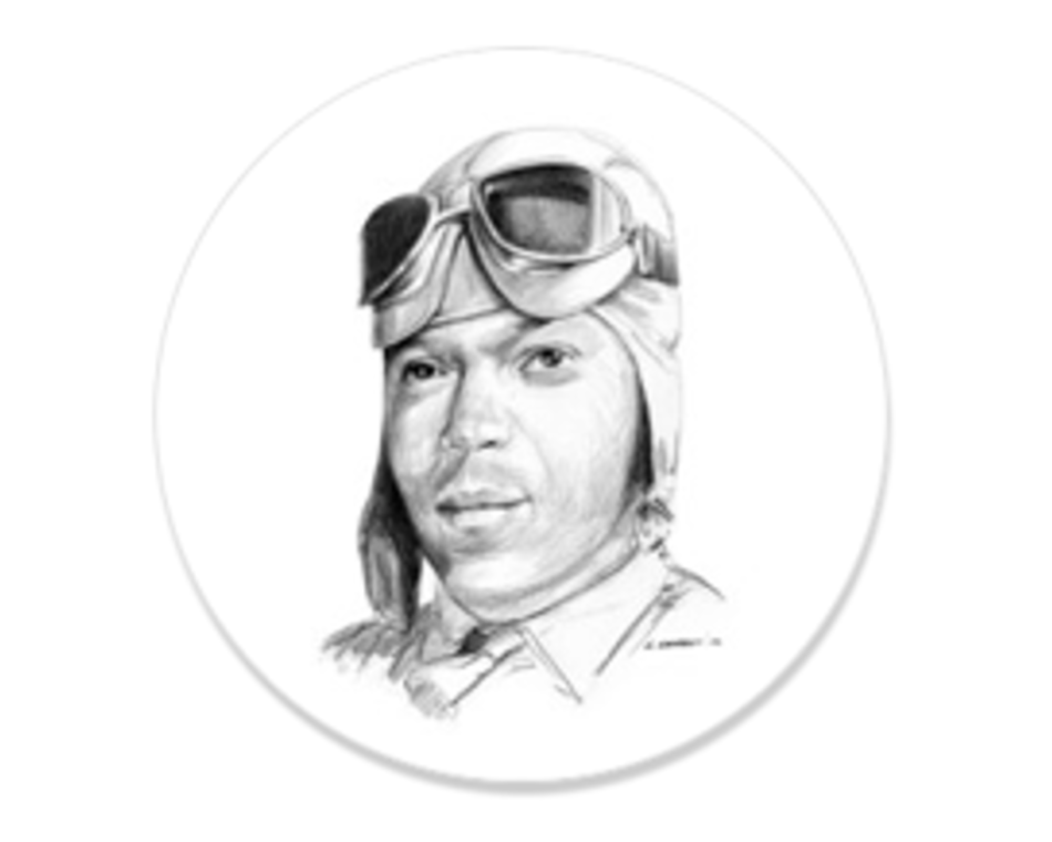 Portrait of Charles Alfred Anderson - Aviator