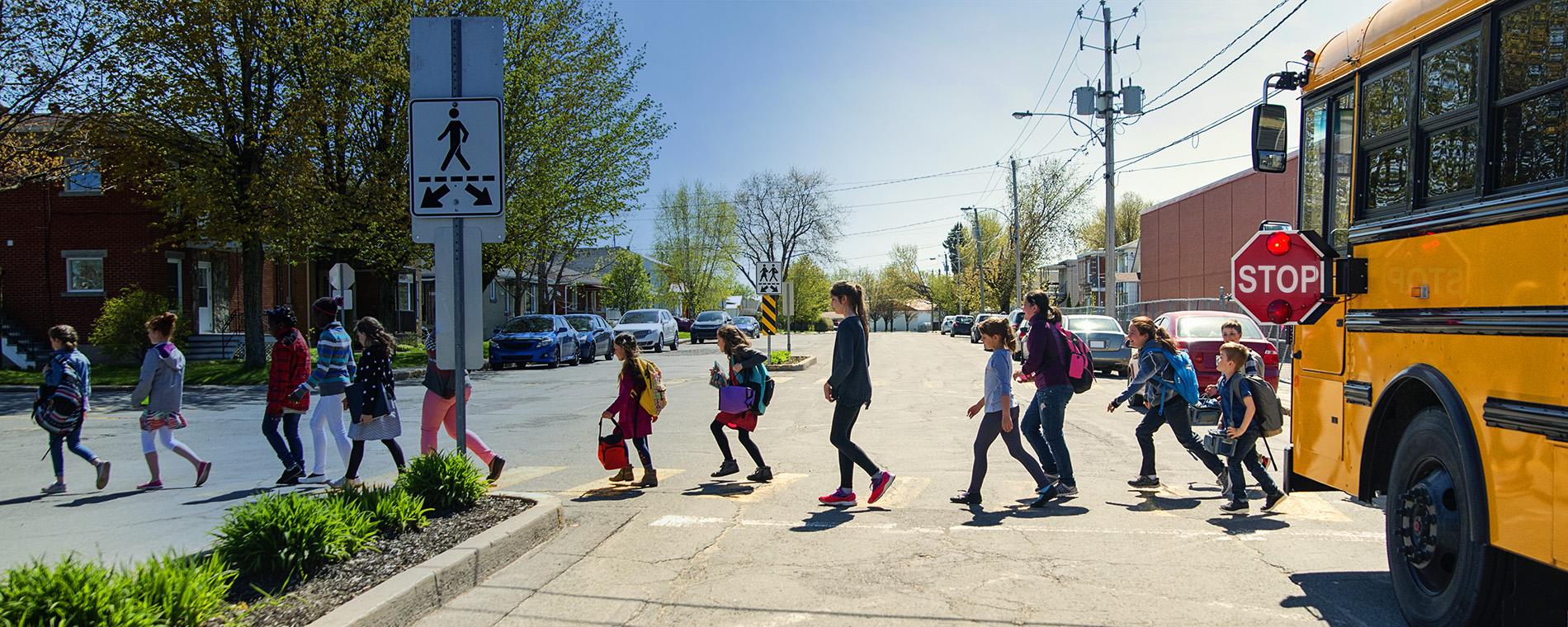 Learn best practices for safe driving around kids in school zones 