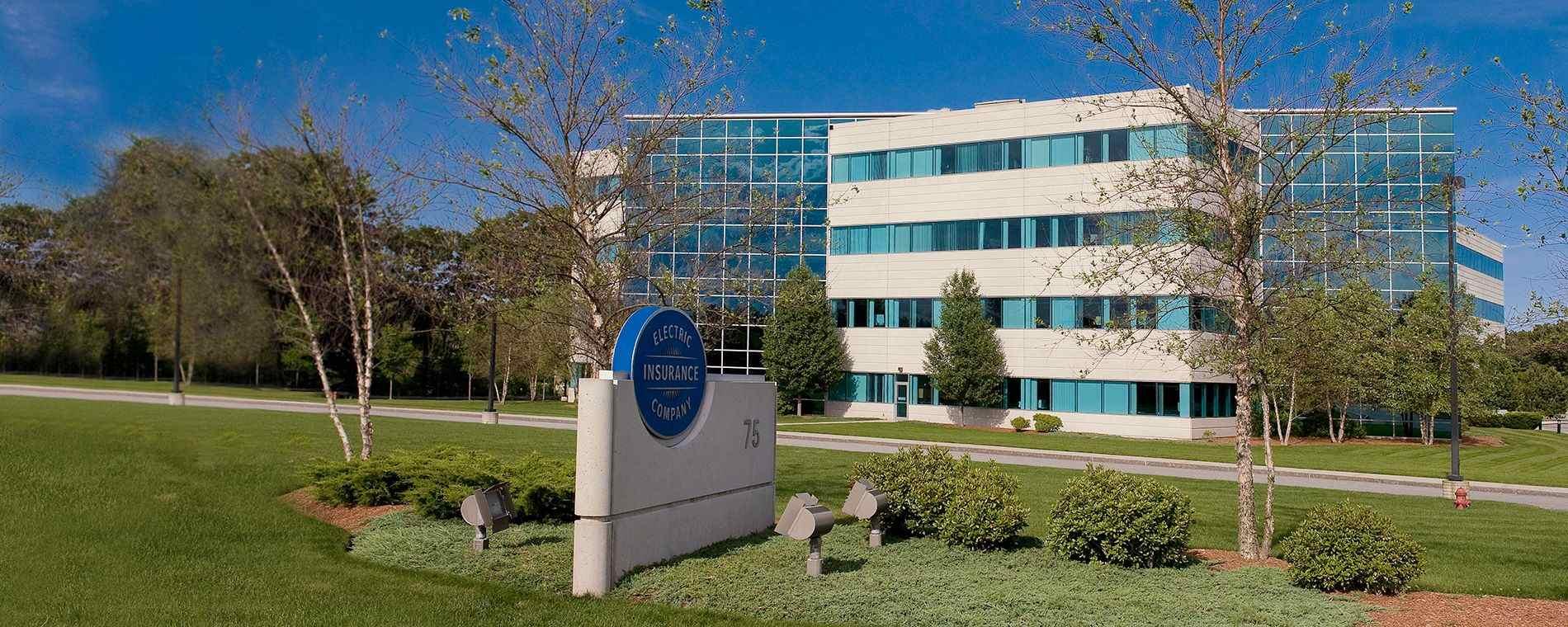 Photo of Electric Insurance Company's headquarters in Beverly, Massachusetts